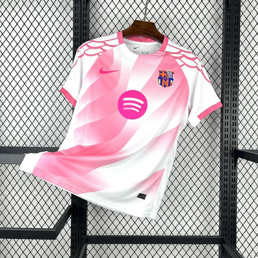 BARCELONA PINK & WHITE JERSEY