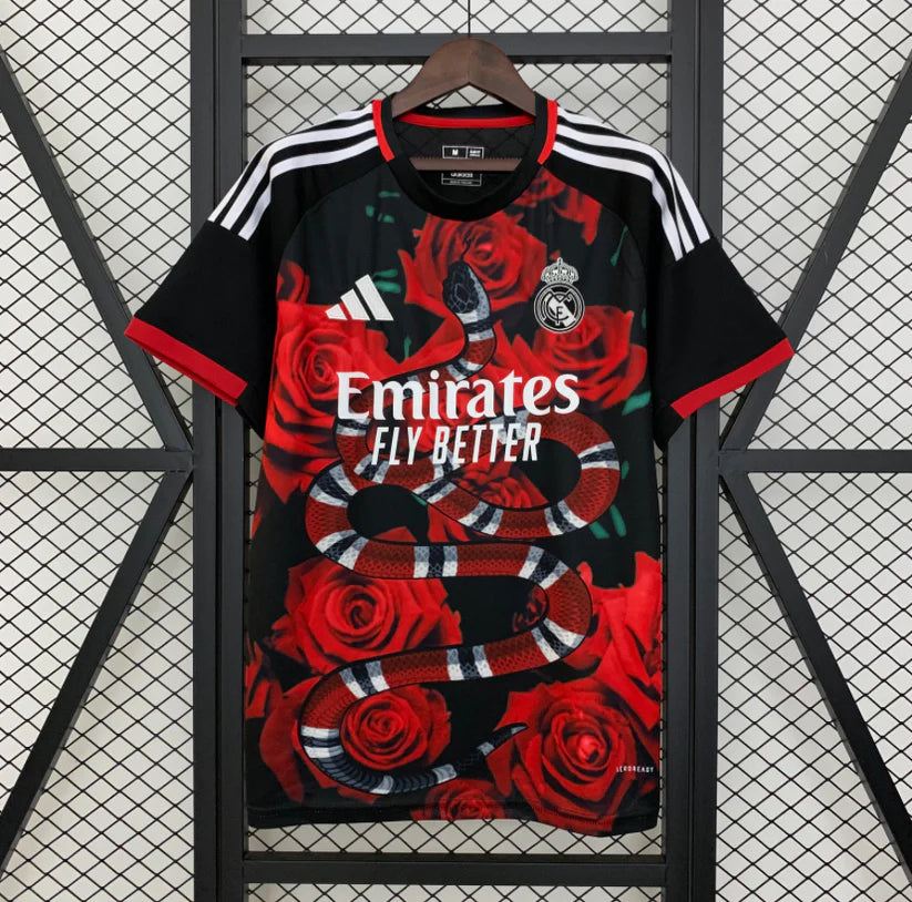Real Madrid Red Snake jersey