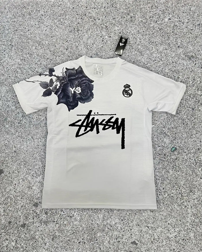 STUSSY X Y3 REAL MADRID JERSEY