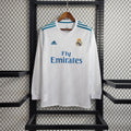 REAL MADRID HOME RETRO JERSEY 2017/18 LONGSLEEVE